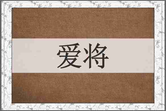 爱将