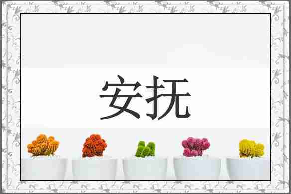 安抚