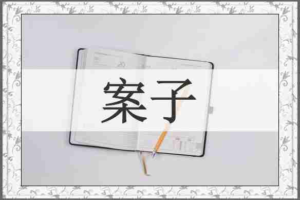 案子