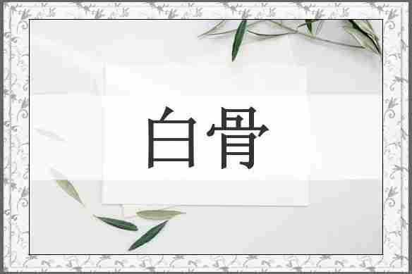 白骨