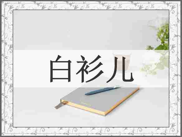 白衫儿