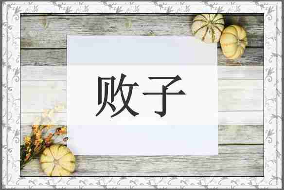 败子