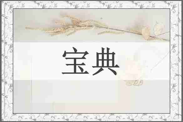 宝典