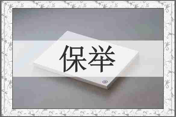 保举