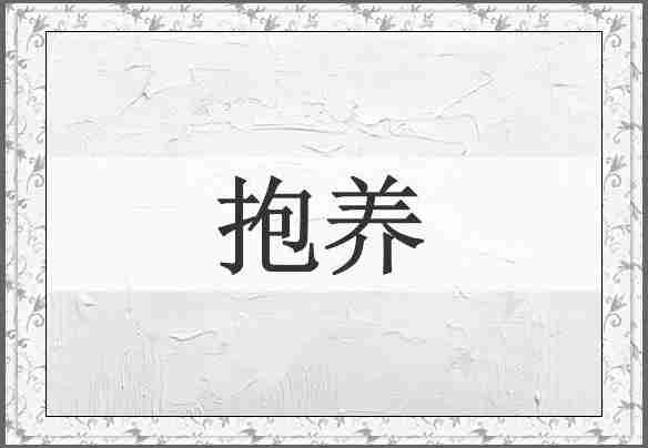 抱养