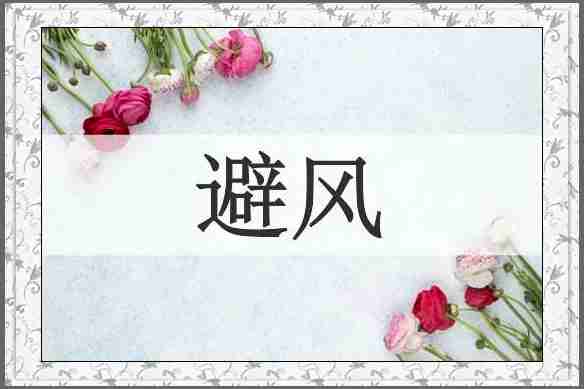 避风