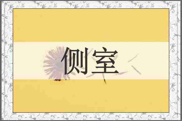 侧室