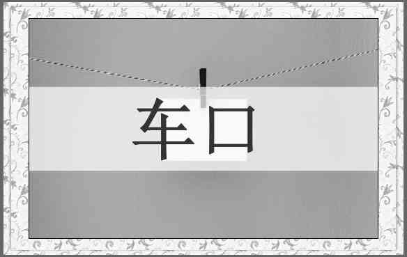 车口