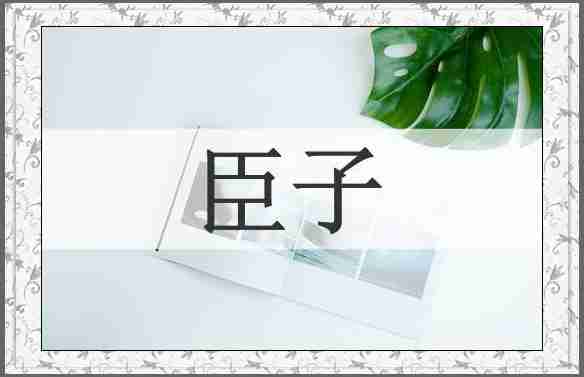 臣子