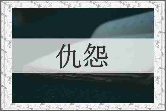 仇怨
