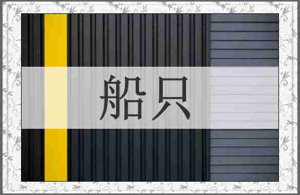 船只