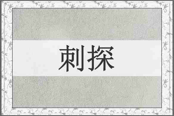 刺探