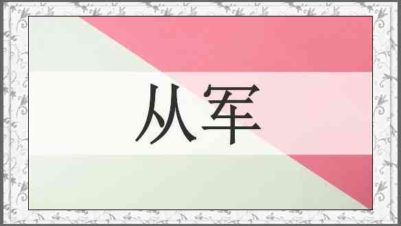 从军