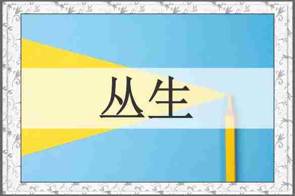 丛生