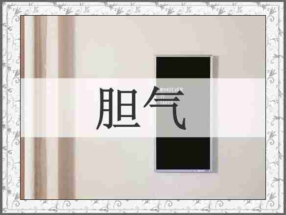 胆气