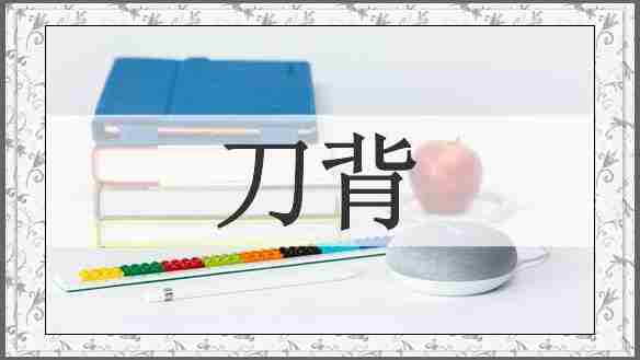 刀背