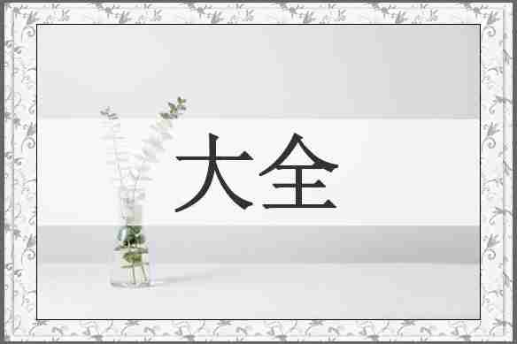 大全