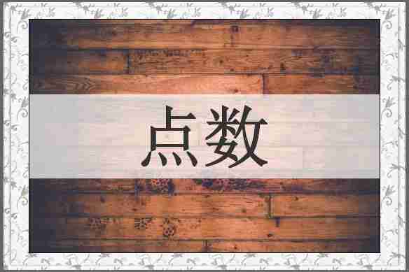 点数