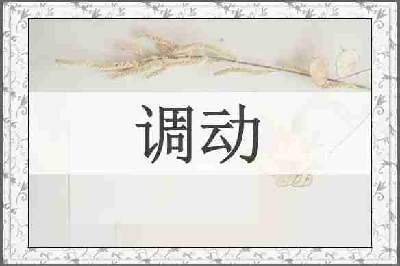 调动