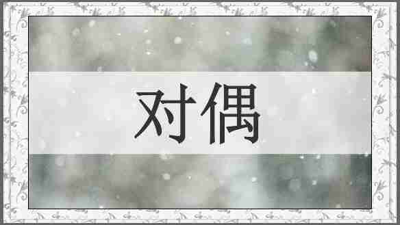 对偶