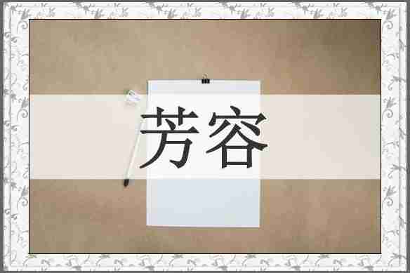 芳容