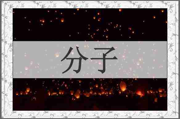 分子