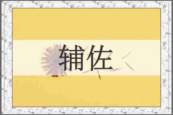 辅佐