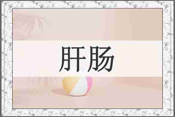 肝肠