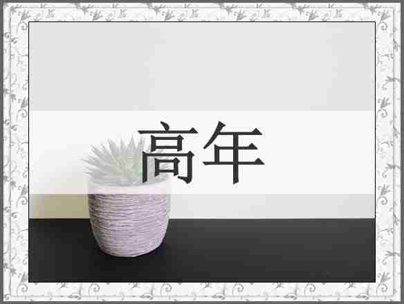 高年