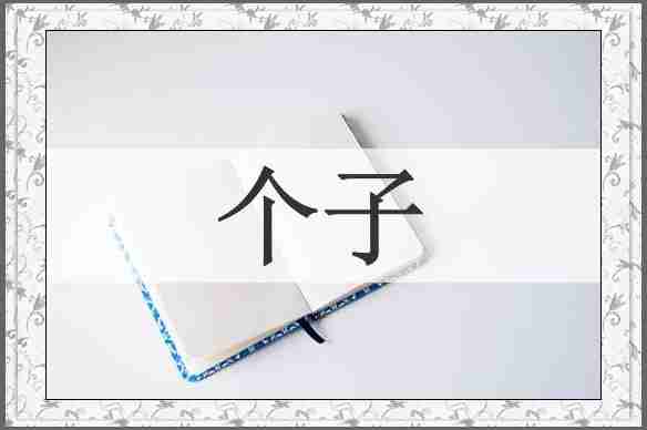 个子