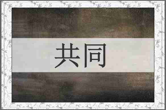 共同