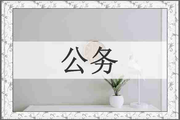 公务