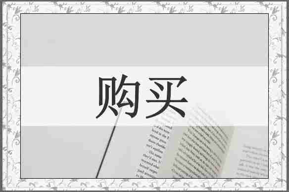 购买