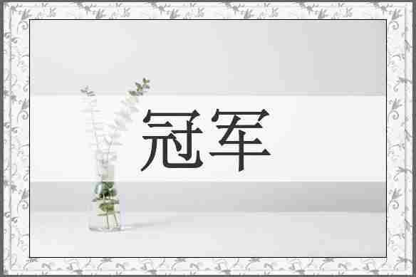 冠军
