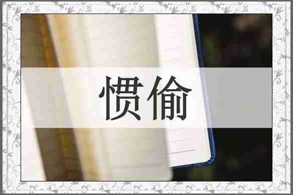 惯偷