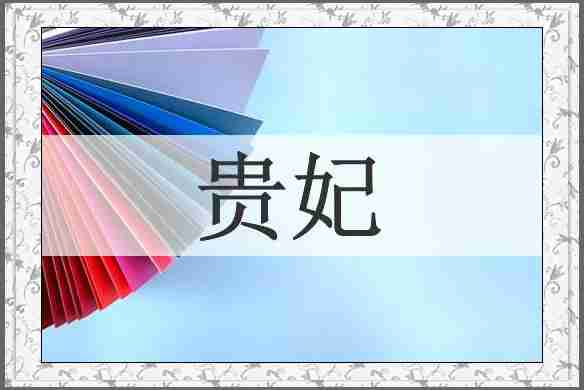 贵妃