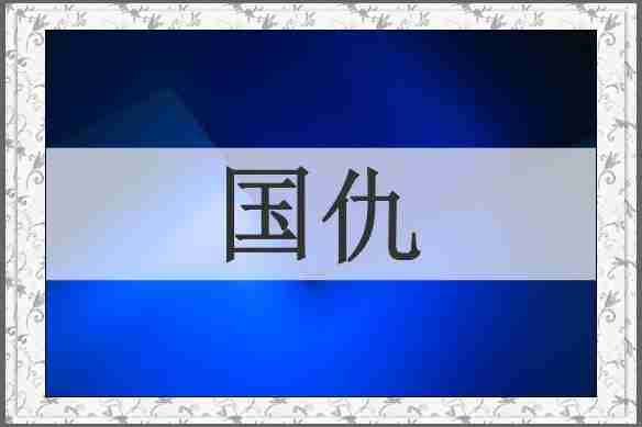 国仇