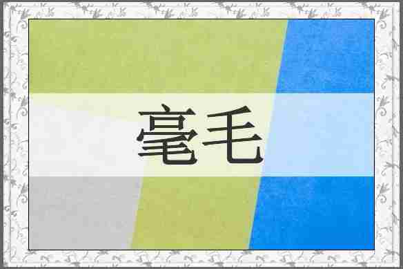 毫毛