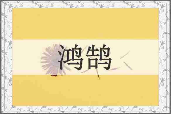 鸿鹄