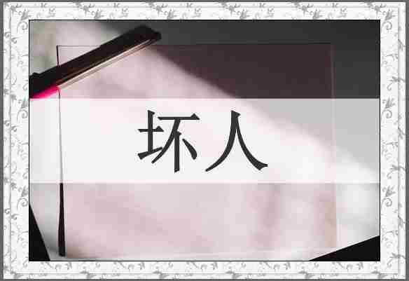 坏人