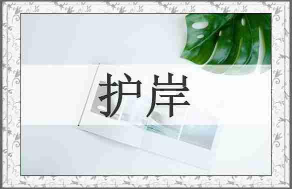 护岸