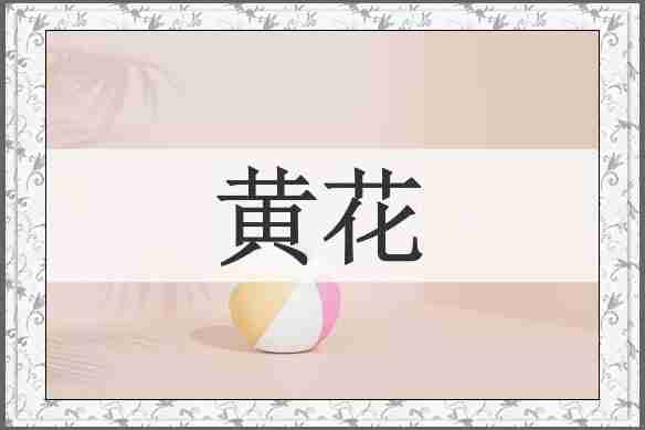 黄花