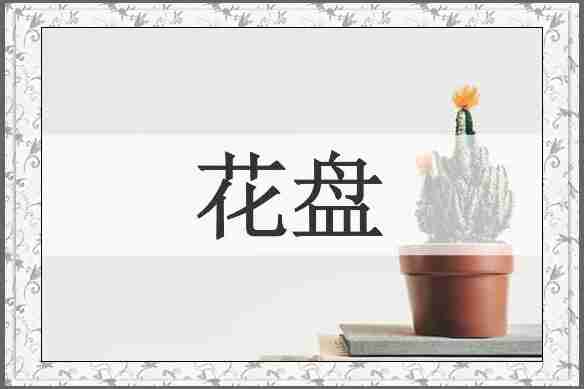 花盘