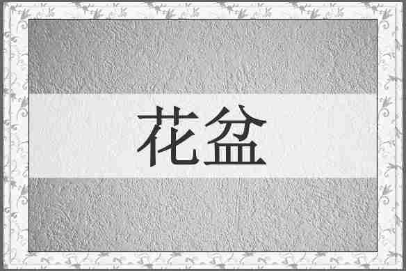 花盆