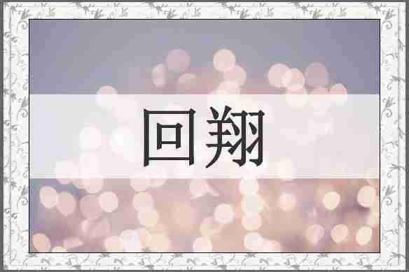回翔