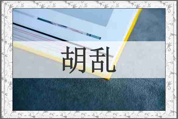 胡乱
