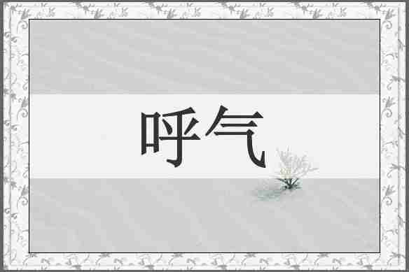 呼气