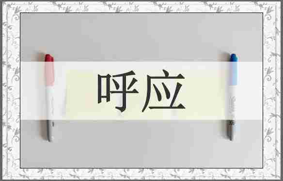 呼应
