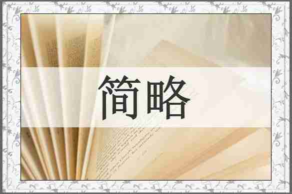 简略