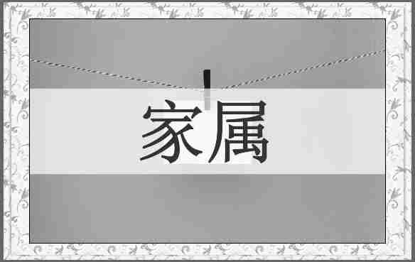 家属